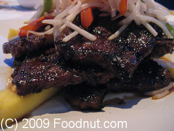 Xanh Restaurant Mountain View Pineapple beef shortribs