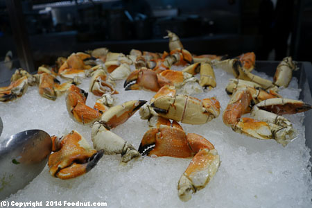 Caesars Bacchanal Buffet Las Vegas crab claws