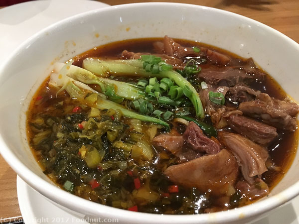 China Live San Francisco Taipei Braised Beef Noodle Soup