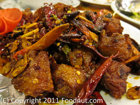 China Village Albany Chong Qing spicy chicken wings