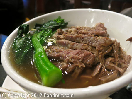 Cooking Papa Foster City braised beef brisket noodle soup