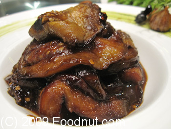 DaDong Roast Duck Restaurant Beijing China Chefs dongs Braised Eggplant