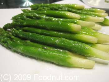 DaDong Roast Duck Restaurant Beijing China Sauteed Asparagus
