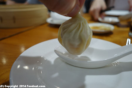 Din Tai Fung Taipei 101 pork steamed dumpling soup
