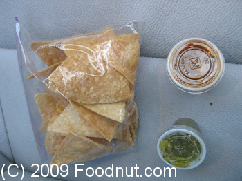 El Norteno Taco Truck San Francisco Chips