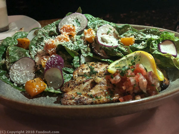 Honu Lahaina Maui Caesar Salad with Fish