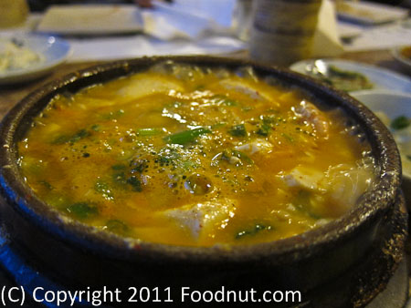 Jang Su Jang Santa Clara tofu soup