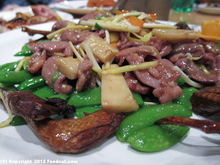 Koi Palace Dinner Daly City Squab Meat Stir Fried