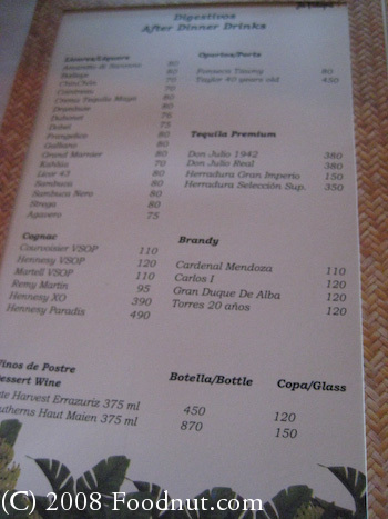 La Palapa Puerto Vallarta Menu 2