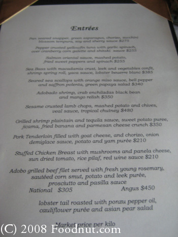 La Palapa Puerto Vallarta Menu 4
