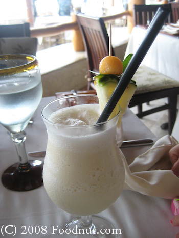 La Palapa Puerto Vallarta Pina Colada Cocktail