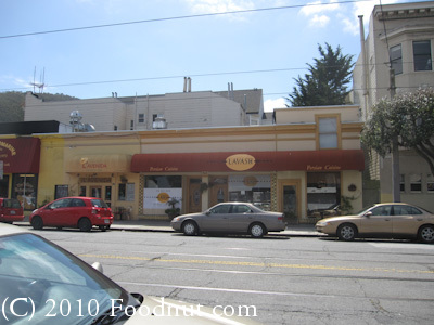 Lavash Restaurant San Francisco exterior decor