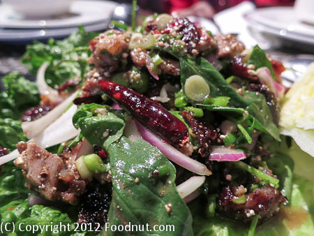 Lers Ros San Francisco Larb Phed Yang Duck Salad