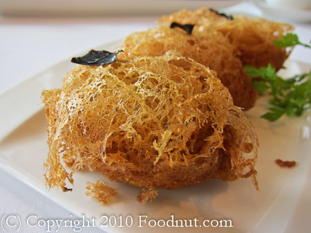 Lung King Heen Hong Kong Crispy Taro Dumpling with Truffle