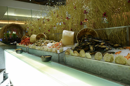 MGM Macau Rossio buffet raw seafood