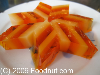 Old Beijing Restaurant Beijing China Orange Jello
