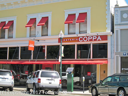 Osteria Coppa San Mateo exterior