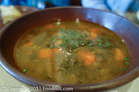 Osteria Stellina Point Reyes Station vegetable soup