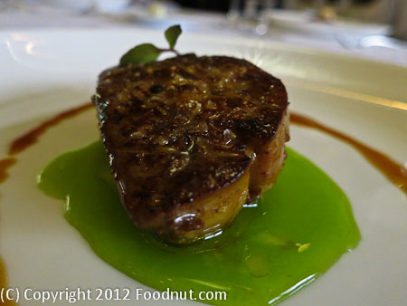 Plumed Horse Saratoga foie gras