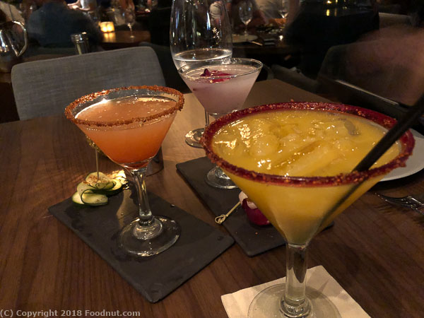Porfinos Cancun cocktails