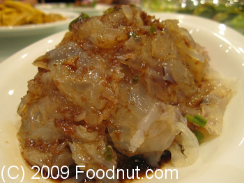 Quan Jude Roast Duck Restaurant Beijing China Cold Rice Jello