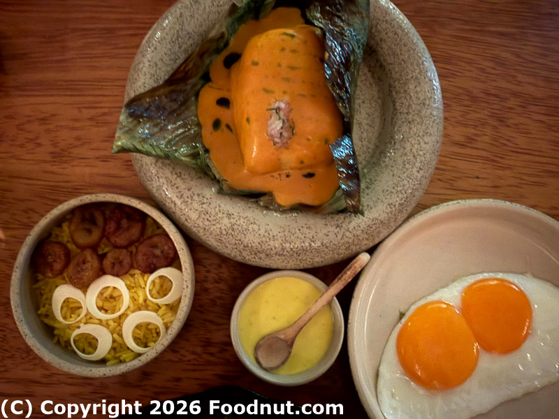 Quipas Lima Fish wrapped in bijao leaf