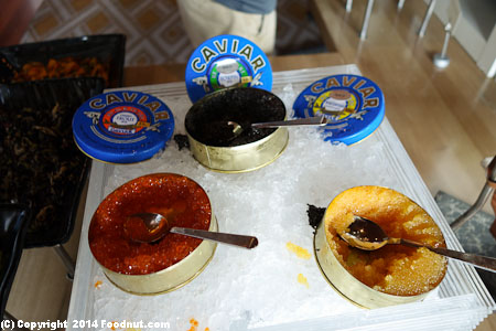 Navio Ritz Carlton Half Moon Bay Sunday Brunch Buffet caviar