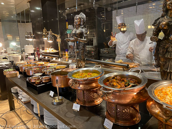 Ritz Carlton Singapore Colony Buffet cooked food