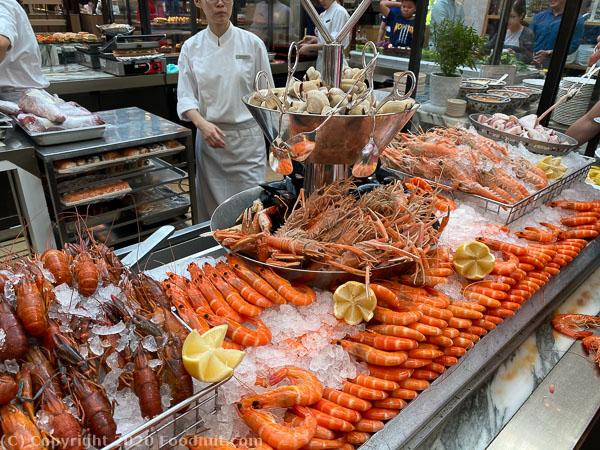 Ritz Carlton Singapore Colony Buffet seafood