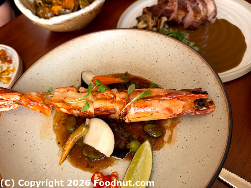saam san francisco tiger prawn kapi