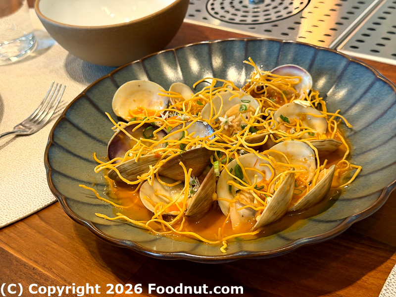 Sergeant Ma San Francisco clams and pork belly