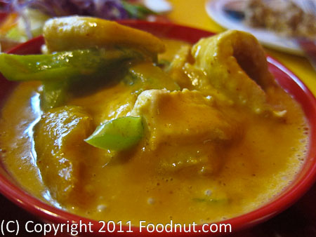 Thaiger Thai Kitchen San Mateo_duck Curry pineapple