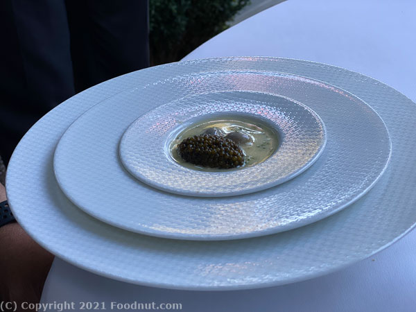 French Laundry Yountville oyster and pearls