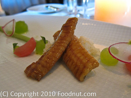 The French Laundry Yountville Barbecued Japanese Anago
