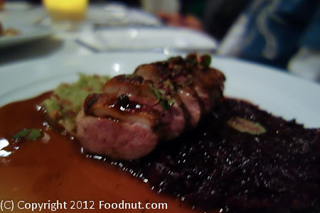 The Sea by Alexanders Steakhouse duck breast