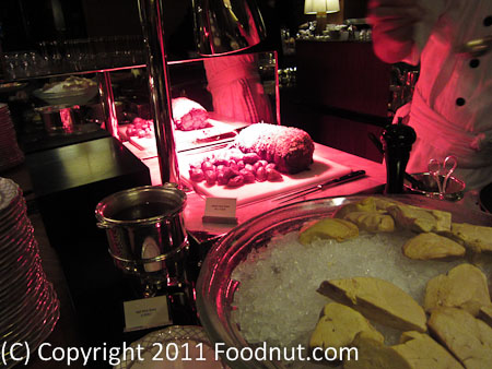 Tiffin Buffet Grand Hyatt Hong Kong foie gras