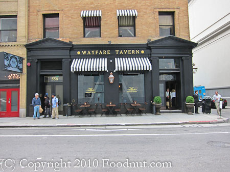 Wayfare Tavern San Francisco exterior decor