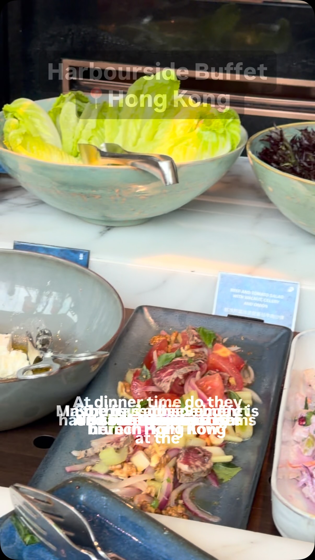 Harbourside Buffet Hong Kong walk thru for Weekend Lunch #buffet #hongkongfoodie