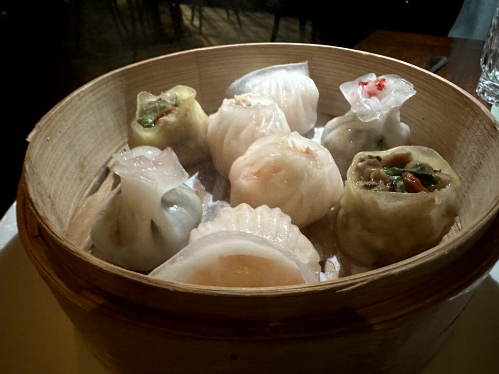 Mr Wong Steam Sydney Dim Sum platter (C) 2024 Foodnut
