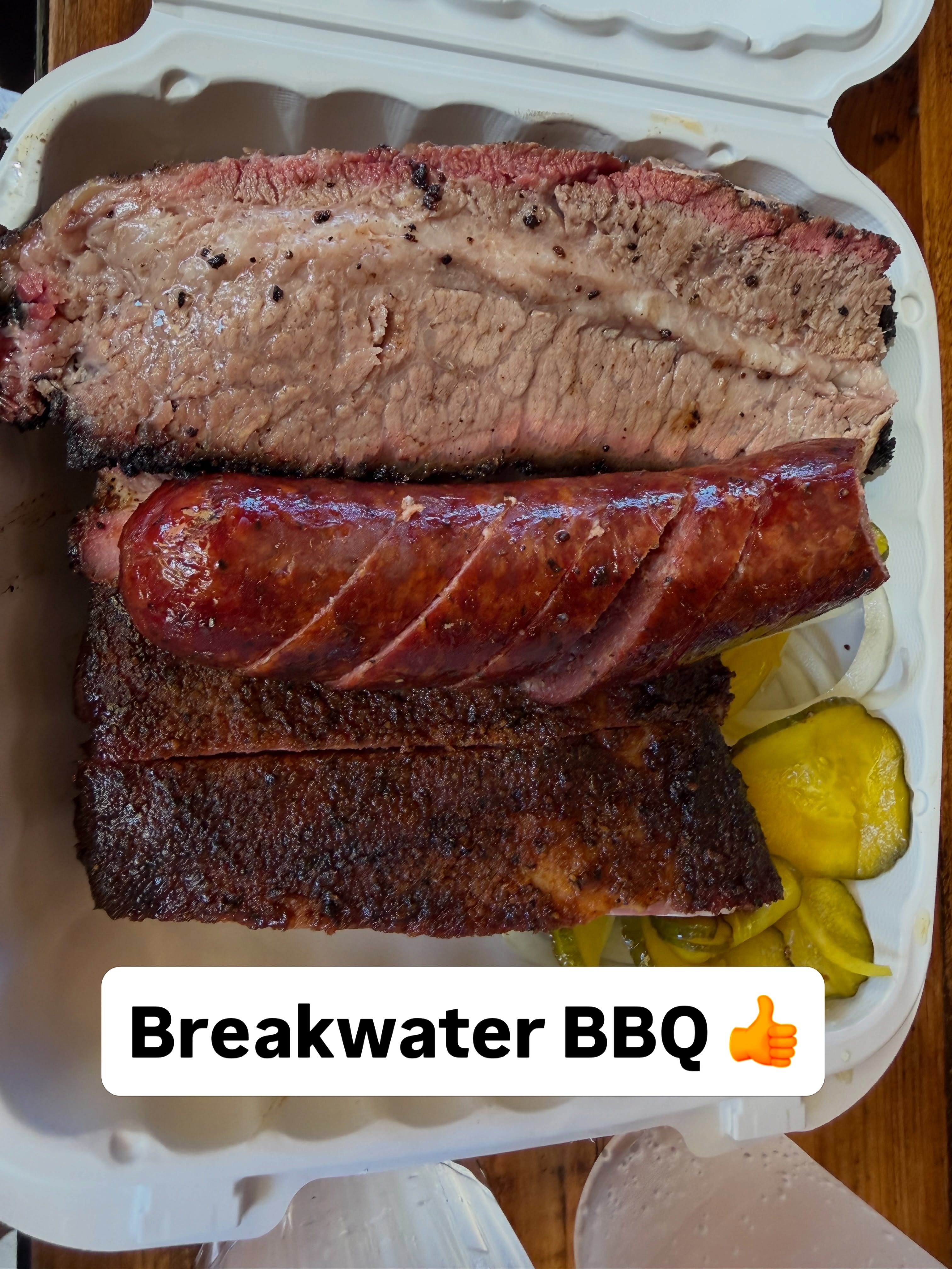Continues to be a solid barbecue 🍖 choice in the San Francisco area. Glad we got a lot of biking in first. 🤤